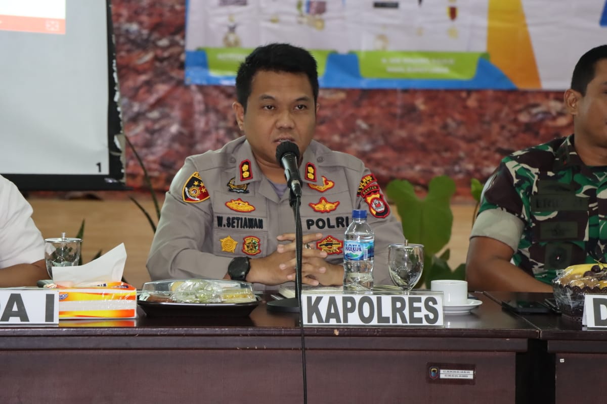 Kapolres Lebak Hadiri Rapat Koordinasi Tim Wasdin Pemda Lebak di Aula Multatuli