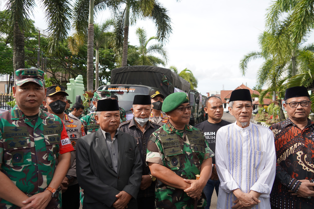 Korem 064/MY Bergerak Cepat Berikan Bantuan Kemanusiaan untuk Korban Gempa Cianjur