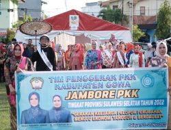 Ikut Jambore PKK Sulsel, Devile PKK Gowa Usung Konsep Nusantara