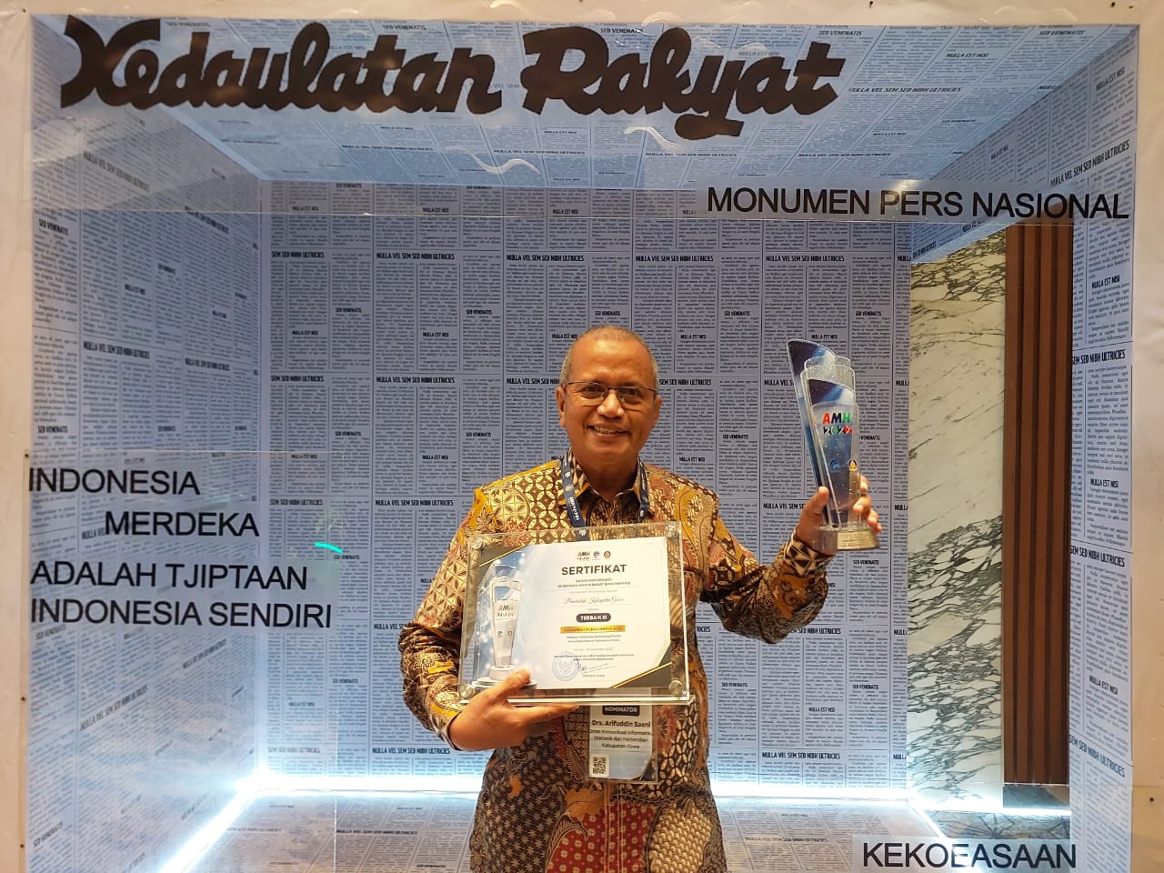 Pemkab Gowa Terbaik III Kampanye Komunikasi Publik AMH 2022