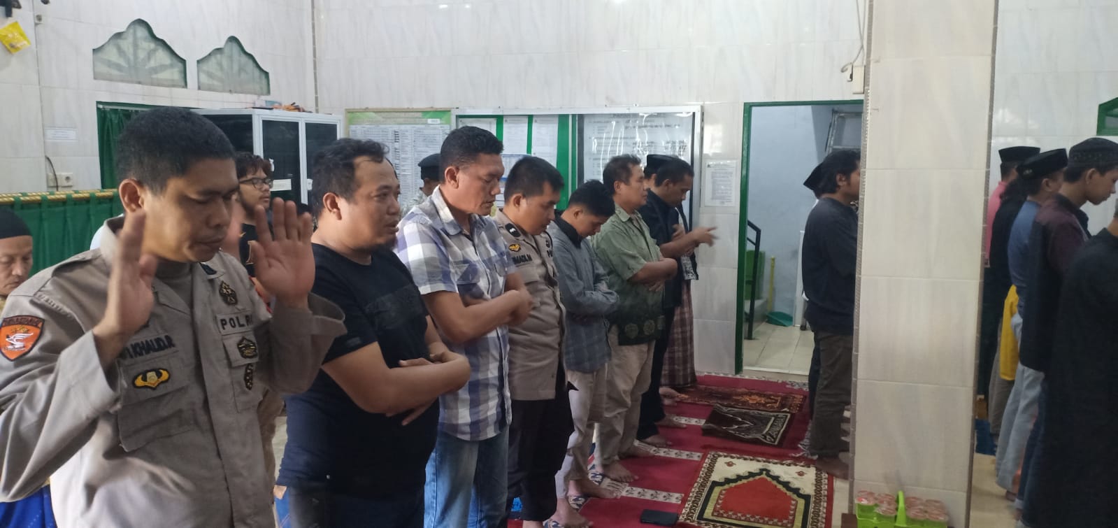 Gempa Bumi di Cianjur, Polsek Somba Opu Gelar Sholat Ghaib dan Doa Bersama.