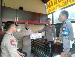 Personel Polres Gowa Galang Donasi Bagi Korban Gempa Cianjur