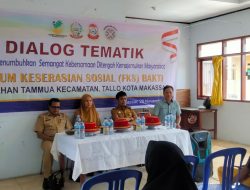 FORUM KESERASIAN SOSIAL ” ( FKS ) BAKTI Kel. Tammua Kec. Tallo Mengadakan DIALOG TEMATIK