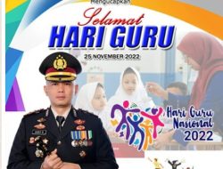 *Hari Guru Nasional, Kapolres Aceh Timur: Muliakan dan Hormati Profesi Guru*