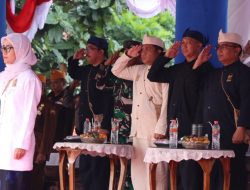 Kapolres Lebak Hadiri Upacara Hari Jadi Kabupaten Lebak ke-194 di Alun-alun Rangkasbitung