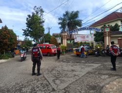 Antisipasi Kecelakaan di Kalangan Pelajar, Sat Samapta Polres Lebak Lakukan Gatur pada Jam Sekolah