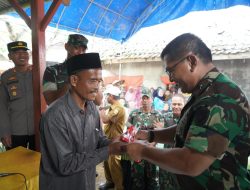 Bedah Rumah Bantuan Kasad Selesai, Danrem 064/MY Serahkan Secara Simbolis Kunci RTLH di Lebak