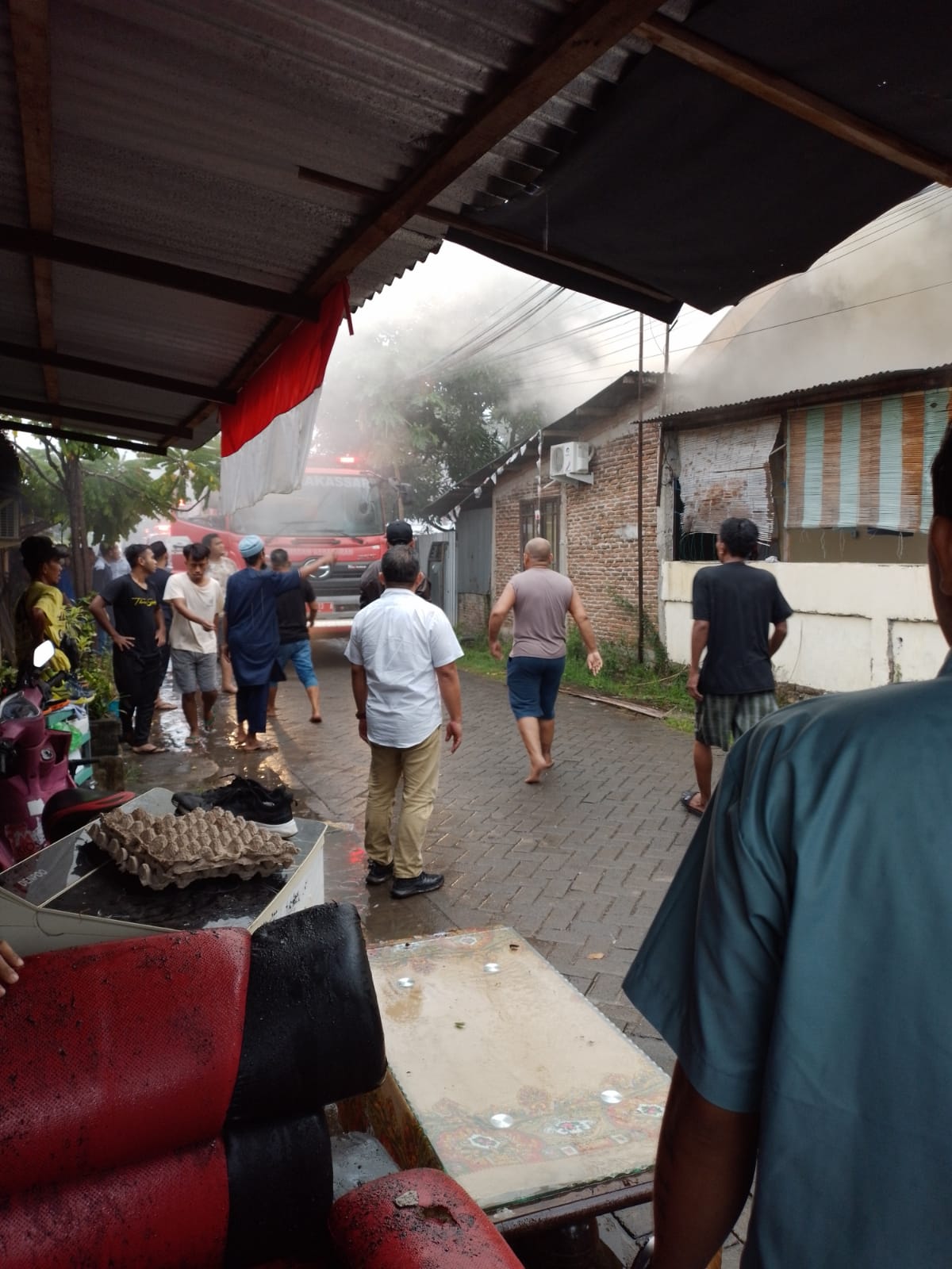 Aspol Tallo Diamuk Sijago Merah 6 Unit Rumah Ludes Terbakar