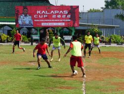 SEMARAK WORLD CUP 2022 BELUM USAI, LAPAS CILEGON GELAR TURNAMEN MINI SOCCER ANTAR WARGA BINAAN