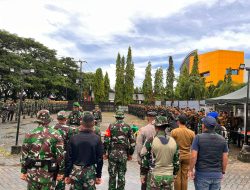 Waka Polsek Somba Opu bersama TRIPIKA Hadiri pelepasan anggota Ton ranting yang berjalan kaki.*