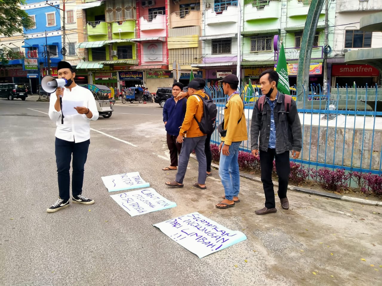 Diduga Lakukan Pencemaran Lingkungan, HIMMAH Kota Tebing Tinggi Minta APH Periksa Dan Tindak Tegas PT SPMN.