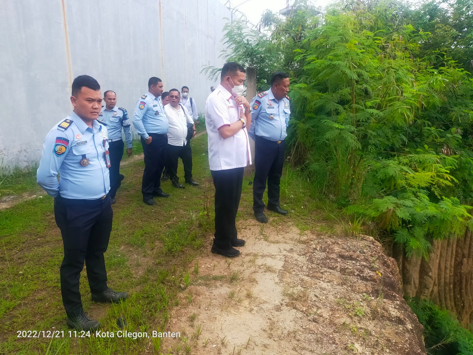 CEK KESIAPAN NATARU, TIM ITJEN LAKUKAN SUPERVISI DAN MONEV KAMTIB PADA LAPAS CILEGON