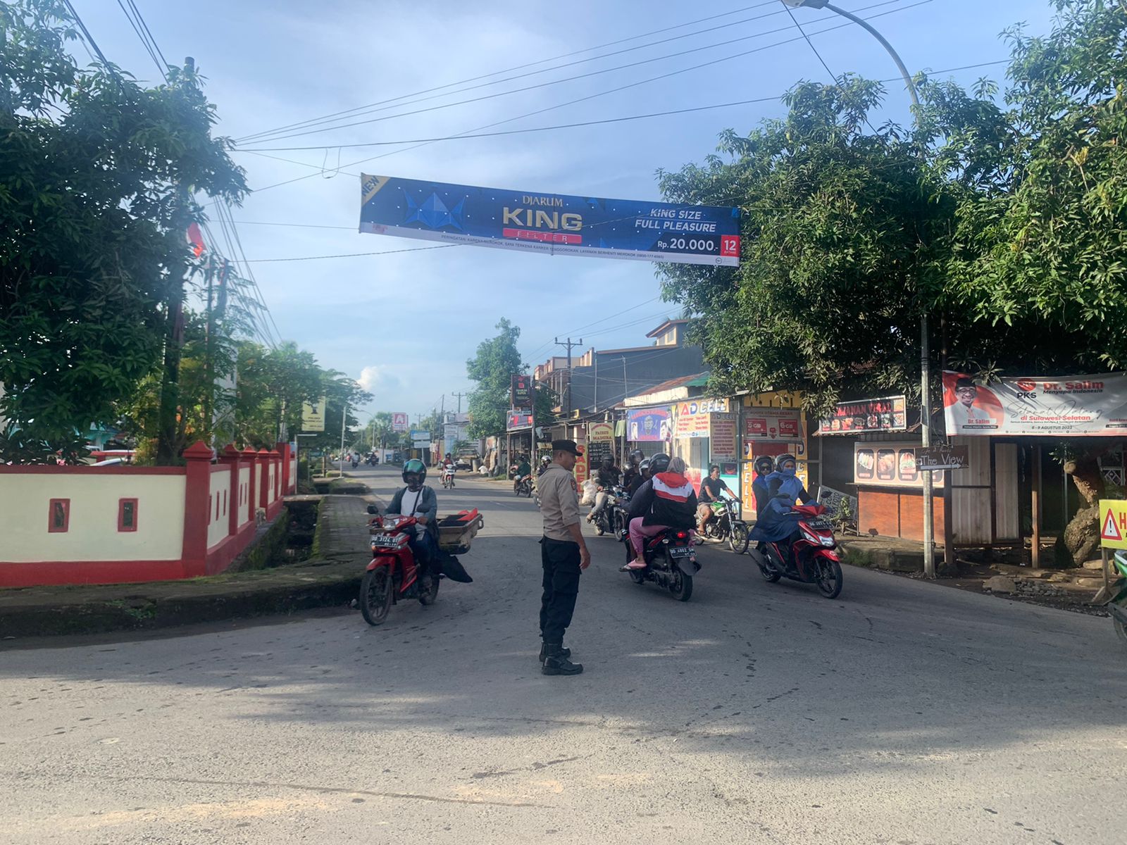 Beri Rasa Aman dan Nyaman Bagi Masyarakat, Polsek Galut Gelar Commander Wish Pagi