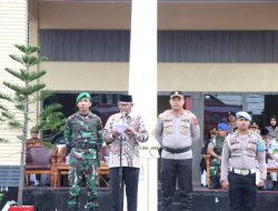 Polres Aceh Barat Melaksanakan Apel Gelar Pasukan Operasi Lilin Seulawah – 2022