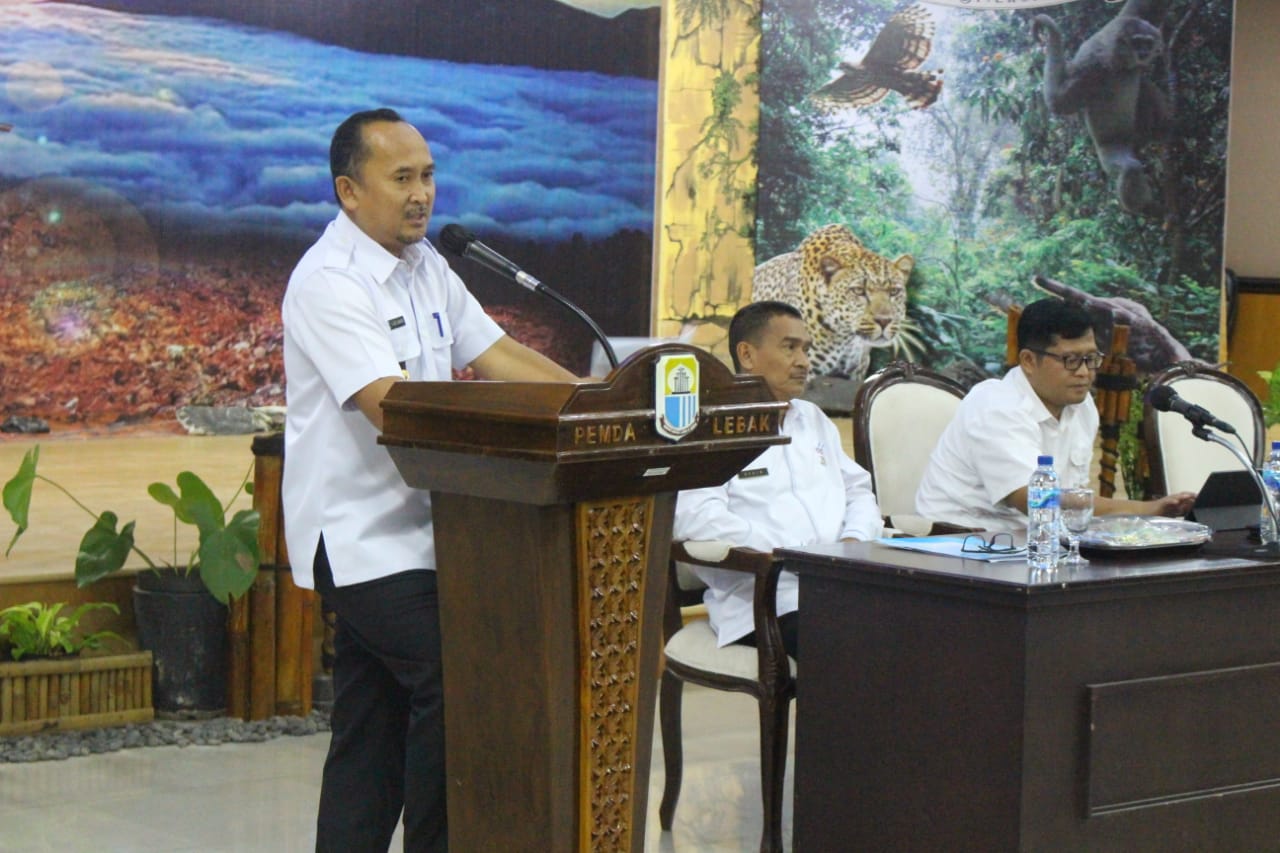 Wakil Bupati Lebak Membuka Focus Group Discussion (FGD) Pembentukan Kawasan Industri Hijau Cileles Di Kabupaten Lebak