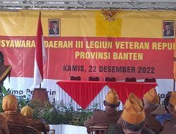 Kasiter Kasrem 064/MY Hadiri Musda LVRI III Banten