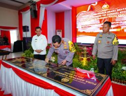 Resmikan Rumah Ibadah di Kepri, Kapolri: Bagian Etalase Kerukunan dan Toleransi Beragama