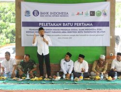 Wakil Bupati Lebak Menghadiri Sekaligus Melakukan Peletakan Batu Pertama Pembangunan Green House di Pesantren Roudhotul Ikhsan