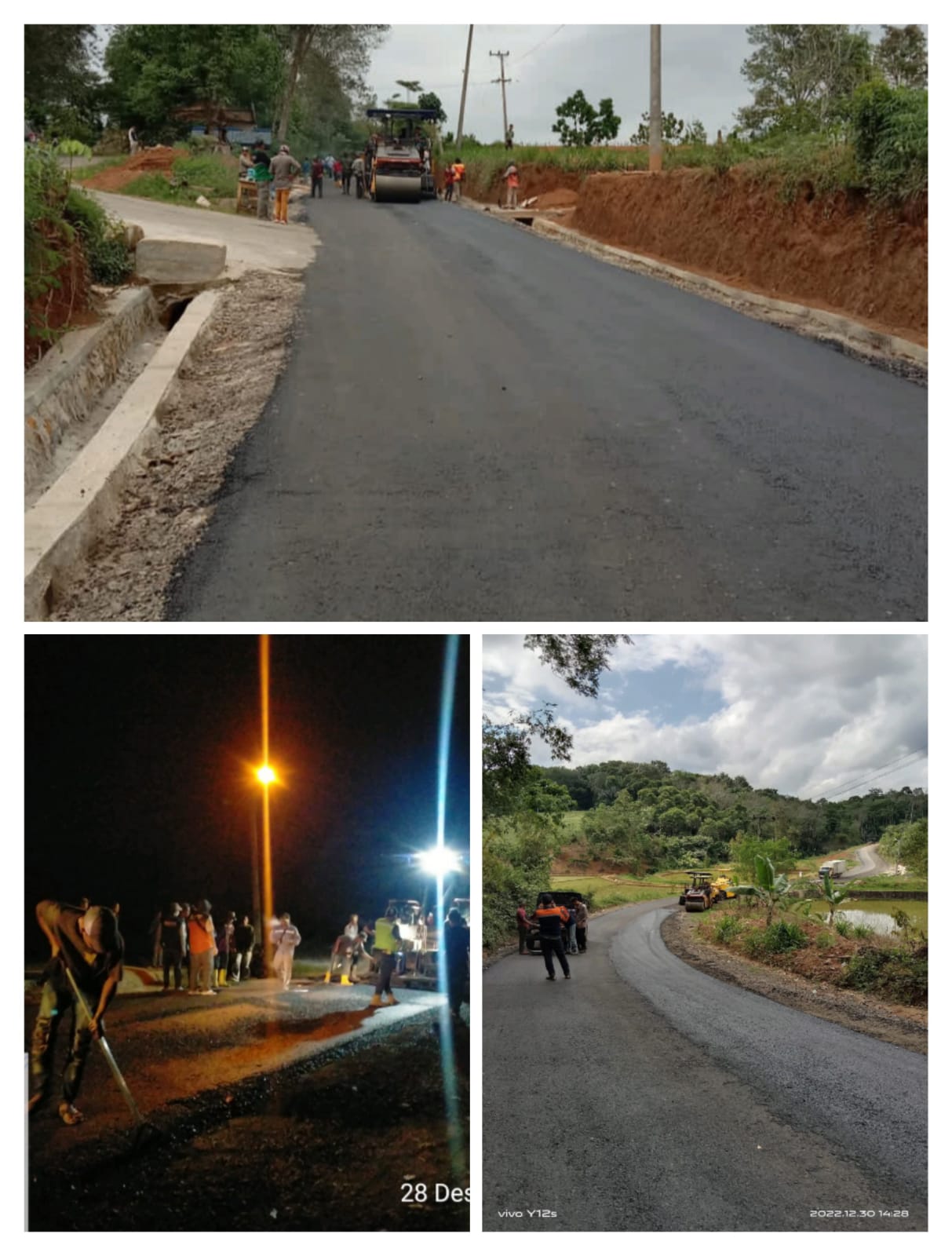 Alhamdulillah akhirnya jalan provinsi penghubung kasui-rebang tangkas sudah di perbaiki