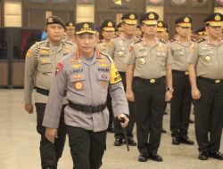 Polri Gelar Upacara Korps Raport ke 42 Pati dan 121 Pamen