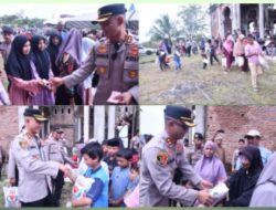 *Kapolres Aceh Timur Peduli Anak Yatim, Janda dan Kaum Dhuafa*