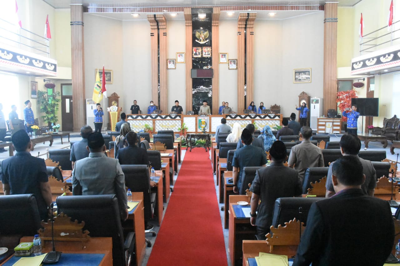 DPRD LAMPUNG TIMUR RAPAT RAPERDA INISIATIF DAN PELESTARIYAN CAGAR BUDAYA