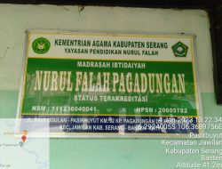 GEDUNG PENDIDIKAN MADRASAH IBTIDAIYAH NURUL FALAH PAGADUNGAN BUTUH PERHATIAN PEMERINTAH