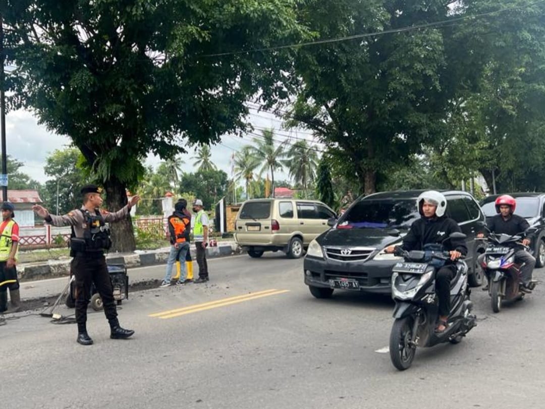 Pengaturan Pagi Samapta Polres Takalar, Upaya Peningkatan Pelayanan Kepolisian Untuk Masyarakat