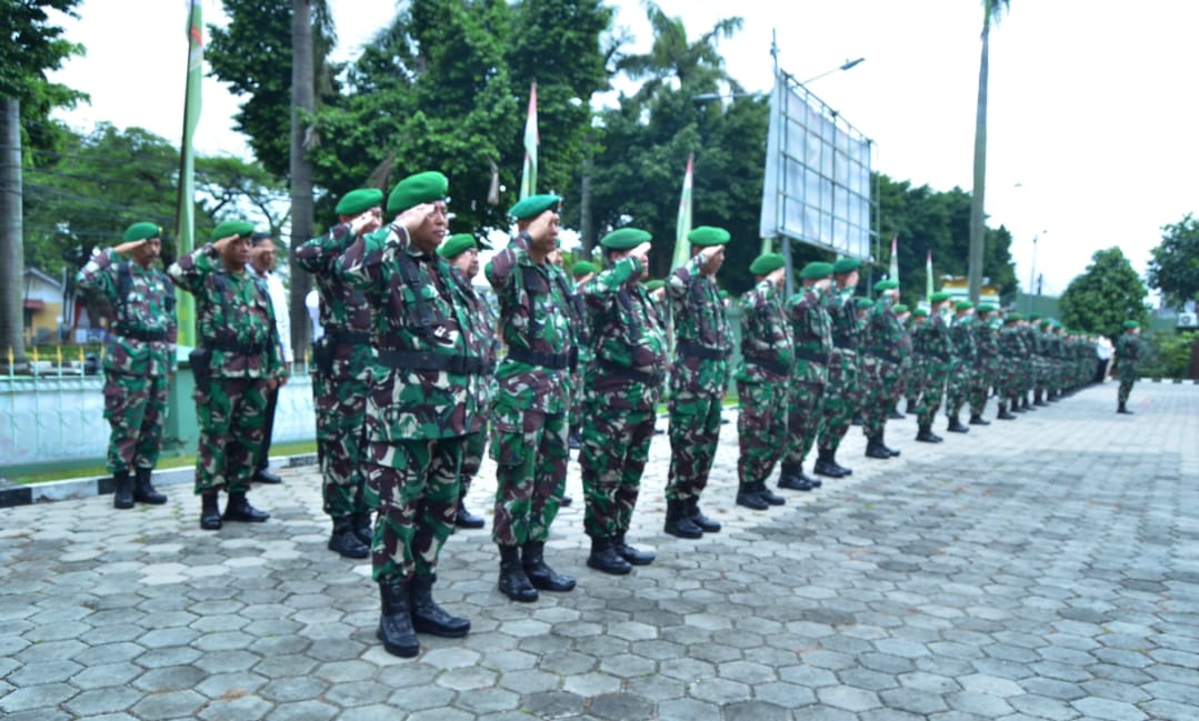 Kodim 0505/Jakarta Timur Gelar Upacara 17-an, Tumbuhkan Semangat Prajurit