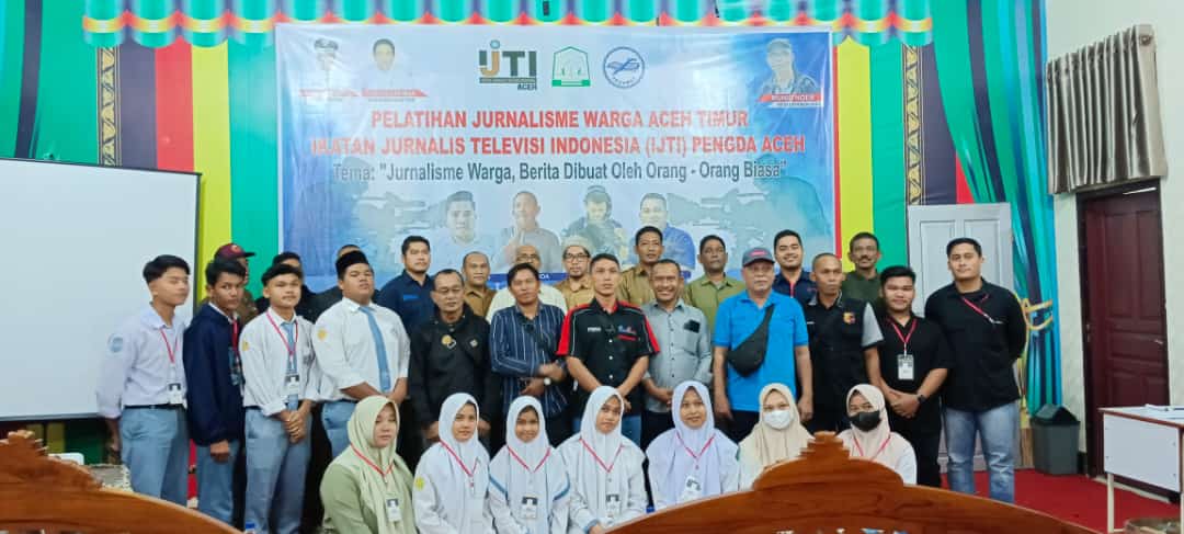 IJTI Aceh : Beri Ruang bagi Pemuda dan Siswa di Aceh Timur Belajar Tentang Jurnalistik