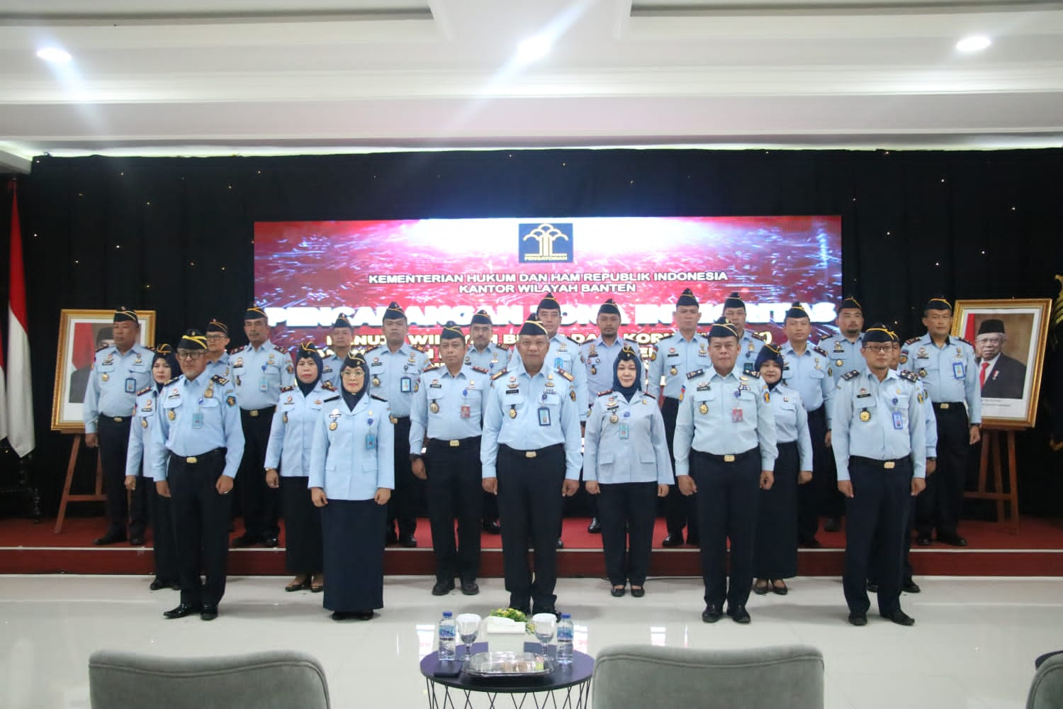 Lapas Rangkasbitung Ikuti Pencanangan Pembangunan ZI