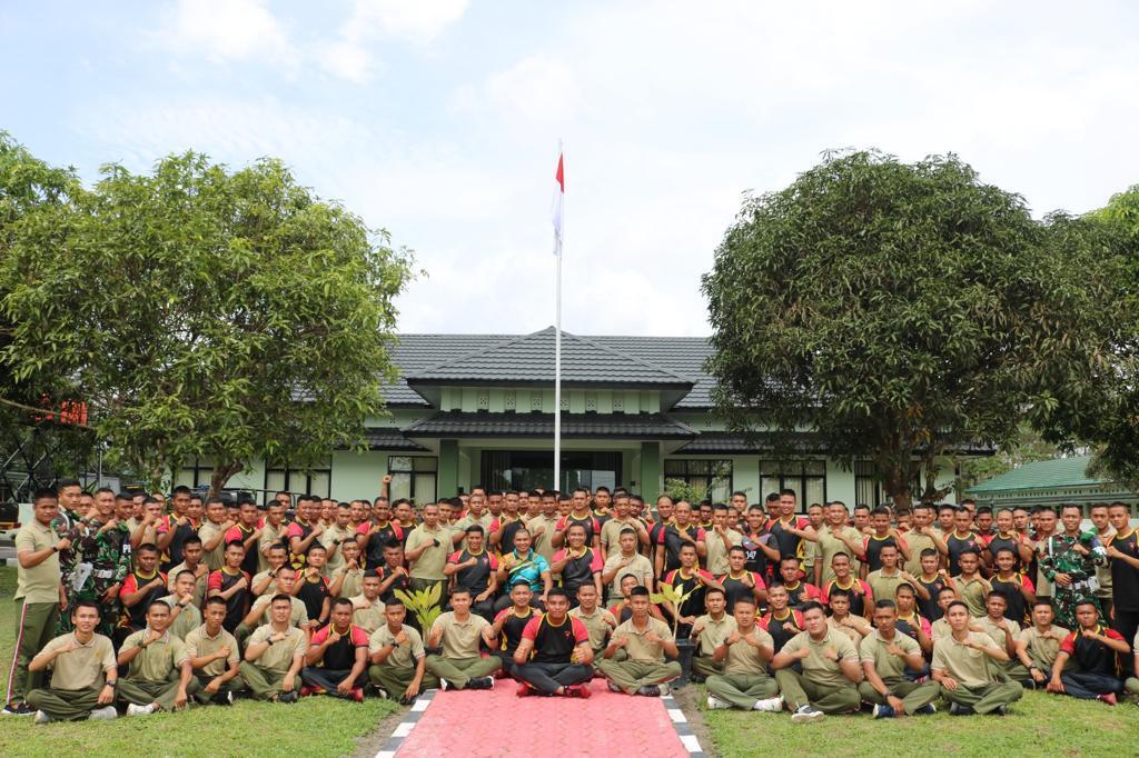 OLAHRAGA BERSAMA WUJUD NYATA SINERGITAS TNI – POLRI