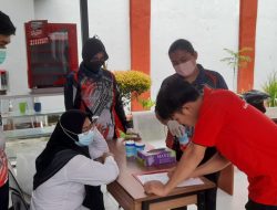 Pastikan Zero Narkoba, 18 Orang Pegawai dan WBP Lapas Rangkasbitung Test Urine