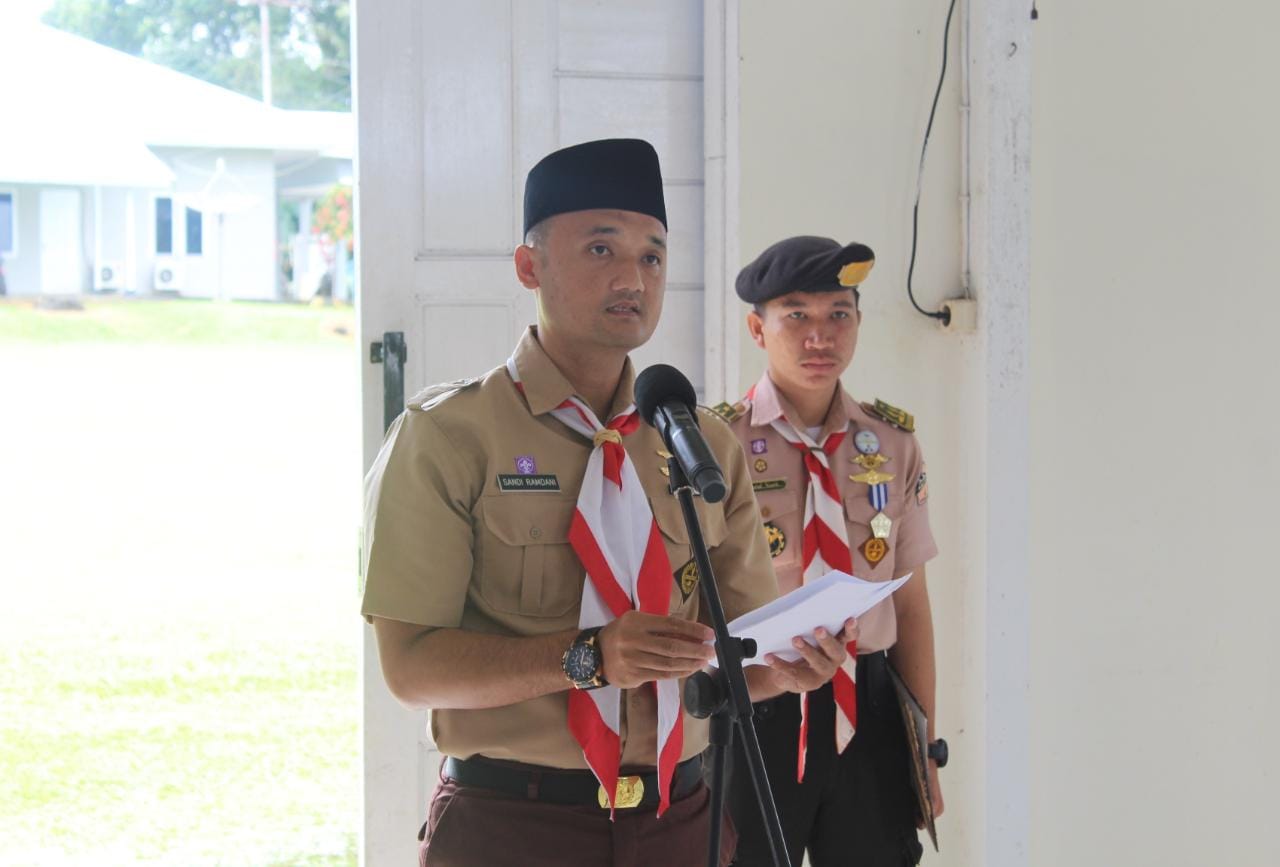 Penutupan Pelatihan dan Pelantikan Anggota Saka Dirgantara Lanud Had