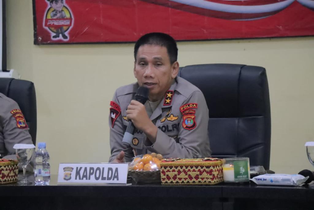 Kunker Kapolda Lampung di Polres Way Kanan, Motivasi Personel Tingkatkan Pelayanan Masyarakat