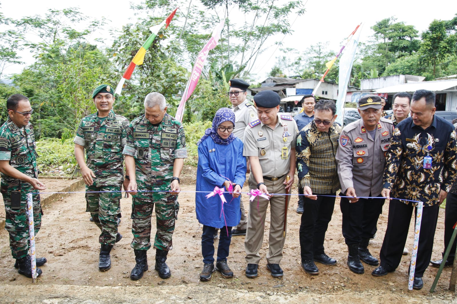 Bupati Lebak Hadiri Launching Gerakan Masyarakat Pemasangan Batas Serentak