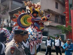 Polresta Pontianak Berikan Pengamanan Ritual Naga Tutup Mata Cap Go Meh 2574