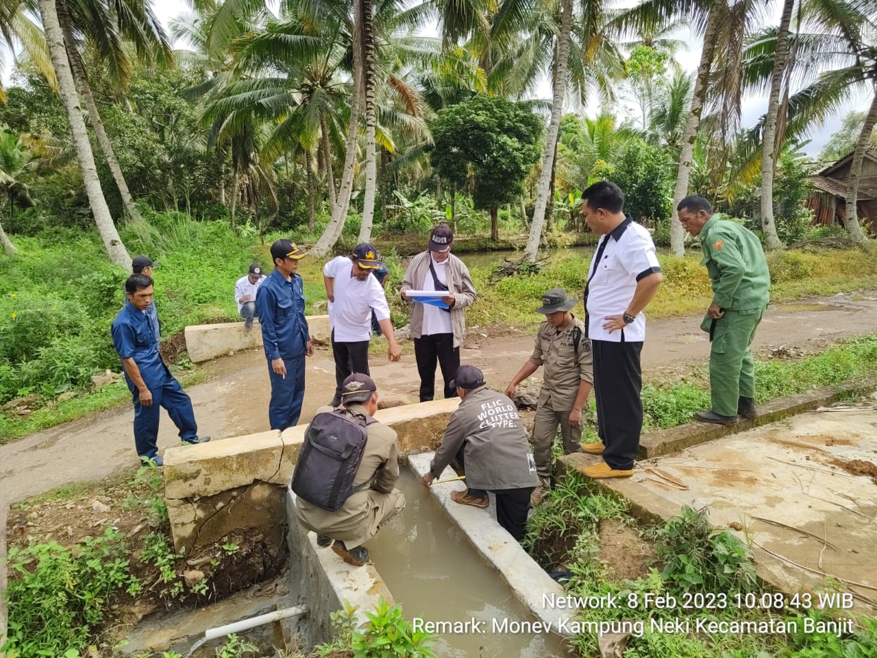 Monev DD, Kakam Neki Harapkan Warga Pelihara Hasil Pembangunan