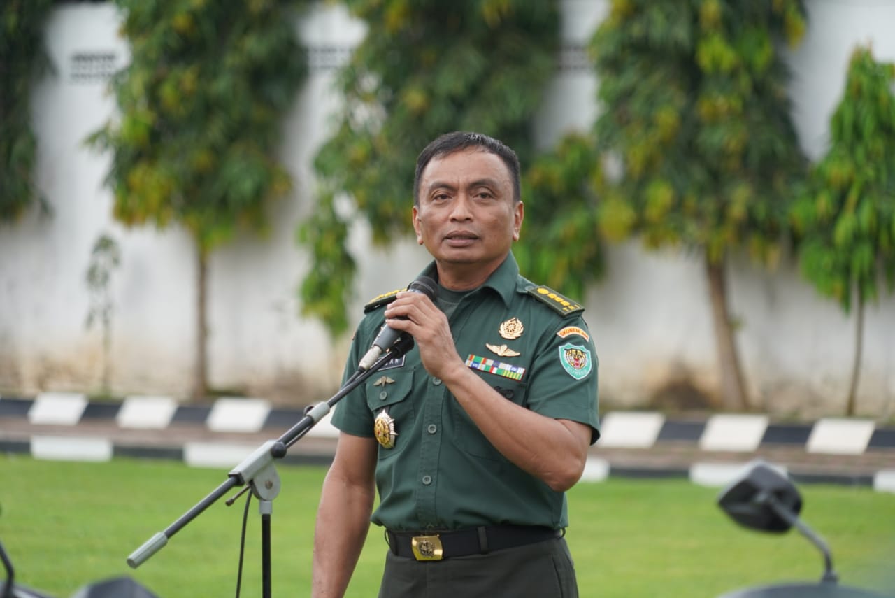 Cegah Pelanggaran dan Laka Lalin, Korem 064/MY Gelar Pengecekan Kendaraan Prajurit dan PNS