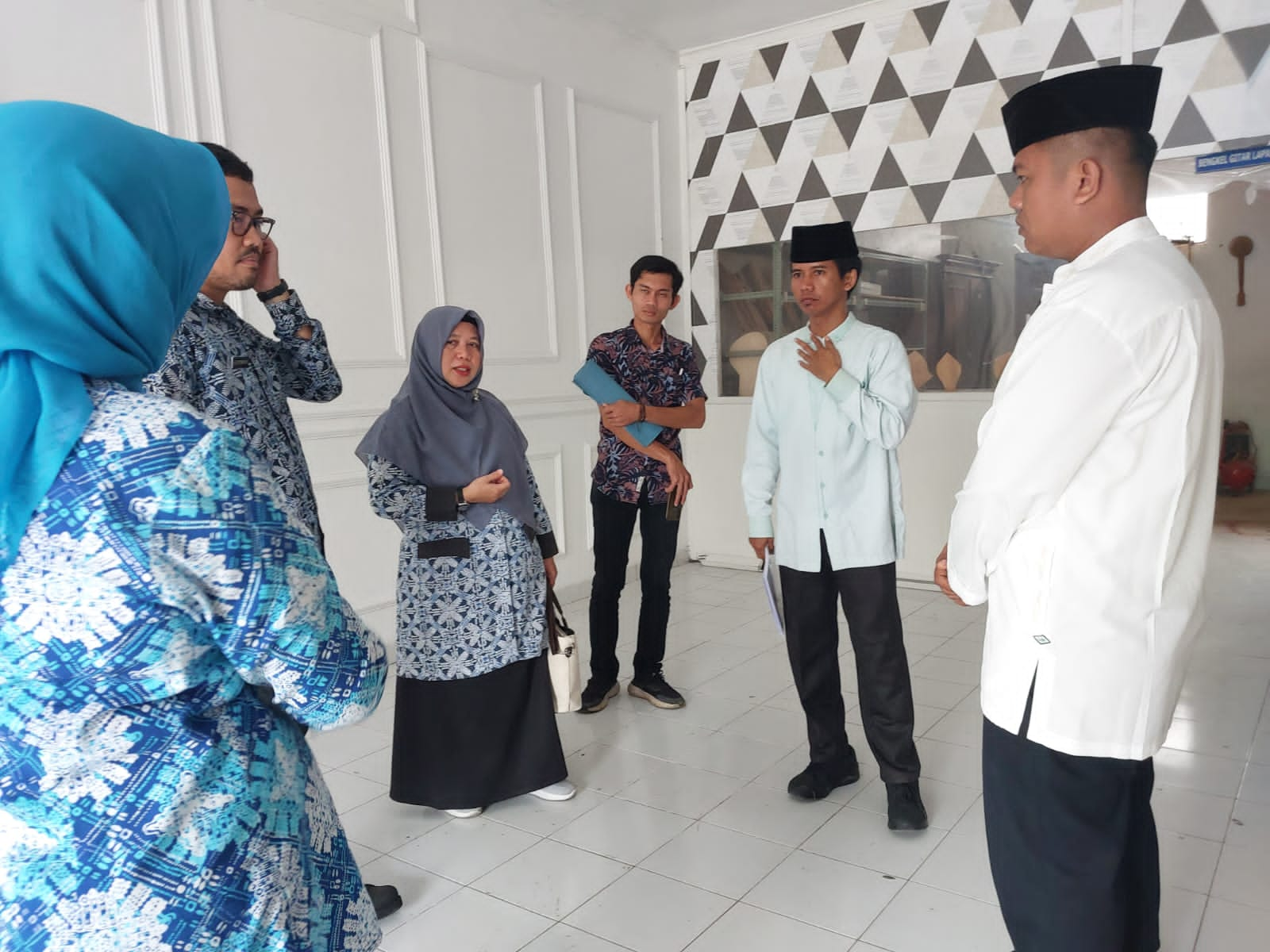 Disnaker Dan PTSP Kab.Lebak Visitasi LPK Lapas Rangkasbitung,   