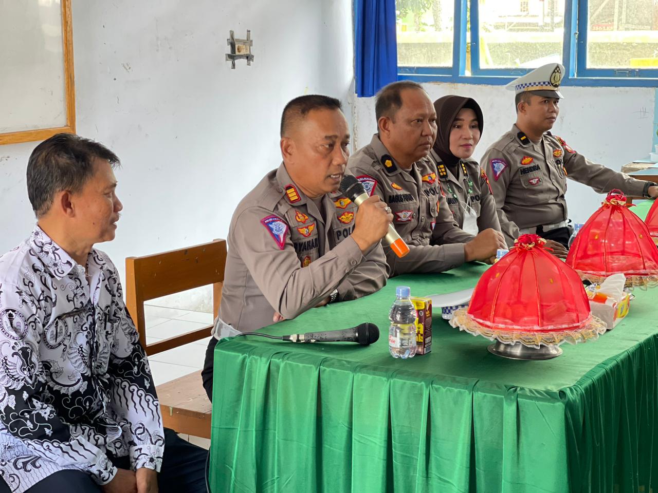 Sat Lantas Polres Takalar Laksanakan Pendampingan Supervisi Kurikulum Berlalu Lintas