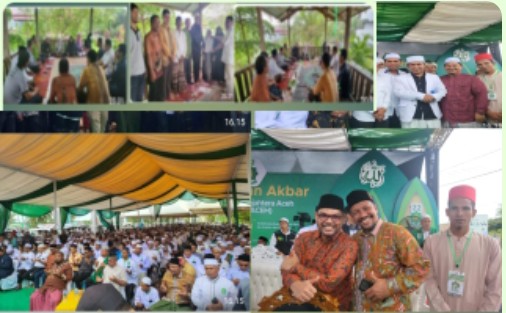 Selenggarakan Syukuran Akbar, Ulama Kharismatik Aceh Sampaikan Visi Besar PAS Aceh Lakukan Amar Ma’ruf Nahi dan Mungkar dalam Politik Aceh. 