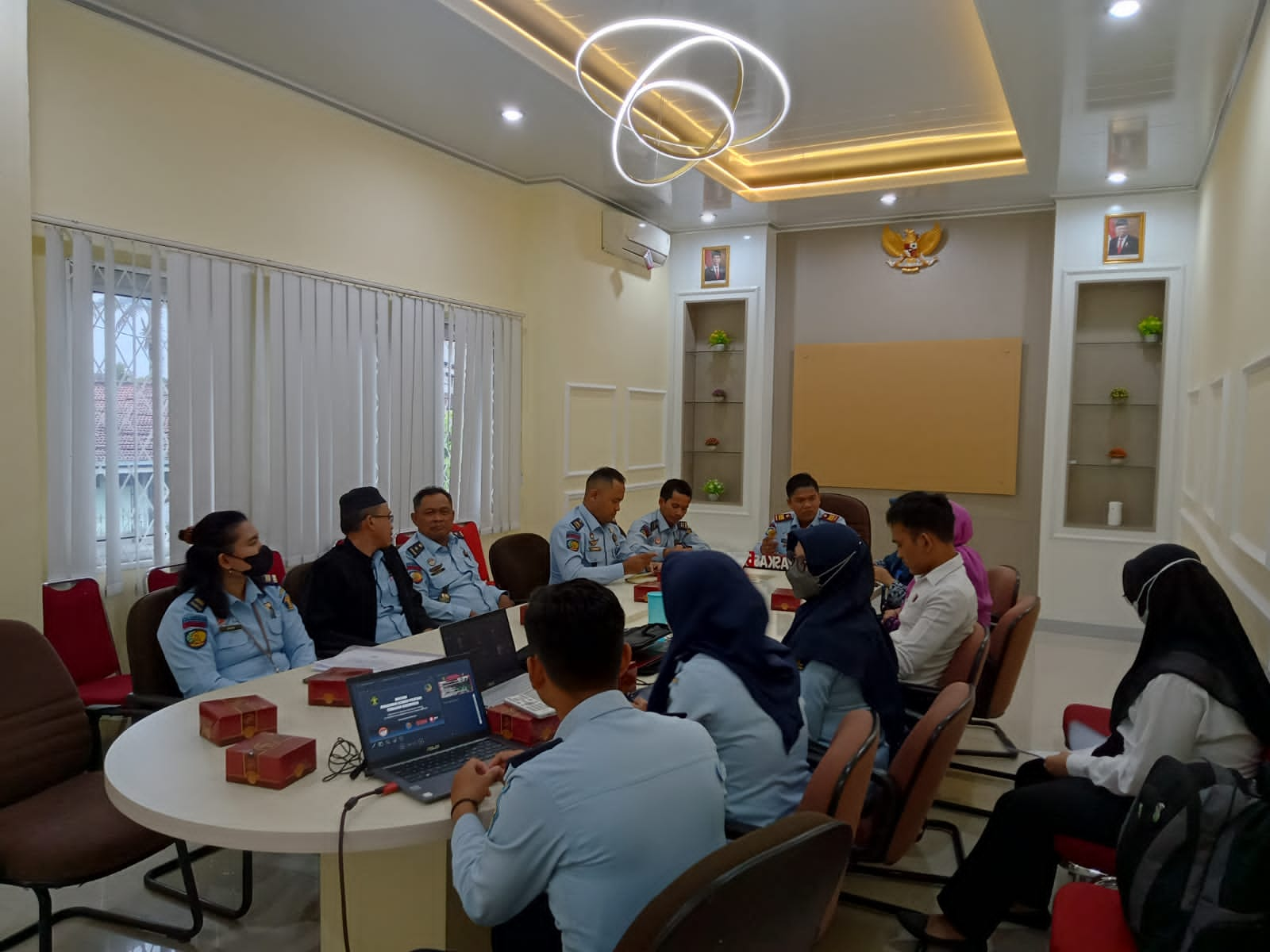 Rencanakan Latih Napi, Lapas Rangkasbitung Gelar Rapat Bersama Dinas Pertanian Lebak