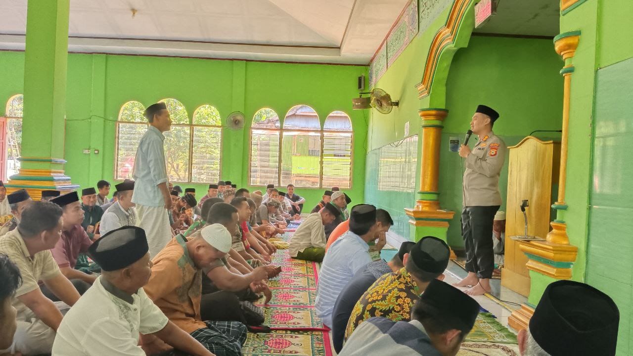 Kapolres Takalar Dengar Keluhan Warga Pa’rappunganta Melalui Giat Jumat Curhat