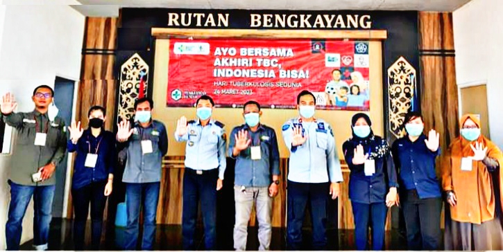 RUTAN BENGKAYANG LAKUKAN UPAYA DETEKSI DINI TERHADAP PENYEBARAN VIRUS TB (TUBERCULOSIS) DI DALAM RUTAN BERSAMA PUSKESMAS LUMAR.