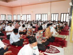 Danrem 064/MY Dampingi Wapres KH Ma’ruf Amin Shalat Jum’at