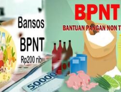 Senilai Rp 38 Juta Dana Bansos BPNT Desa Sukaharja, Nguap