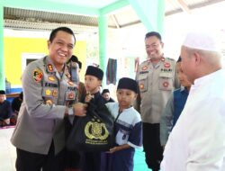 Jalin Silaturahmi, Kapolres Lebak Kunjungi Mama K.H. Hasan Basri Pimpinan Ponpes Nurul Hasanah