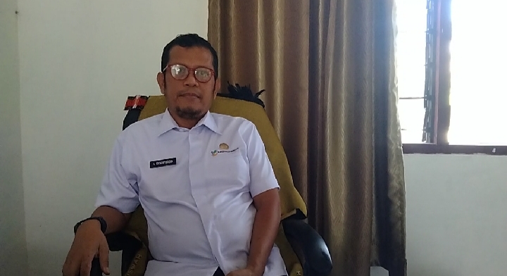 Kepala Dinas Sosial Kabupaten Barru Andi Syarifuddin S.Ip, M.Si,. Menyambut baik kedatangan Menteri Kesehatan RI Budi Gunadi Sadikin.