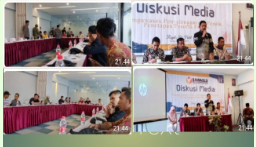 Bawaslu Diskusi Dengan Organisasi Media Di Aceh Timur